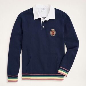BROOKS BROTHERS Rugby Sweatshirt Navy